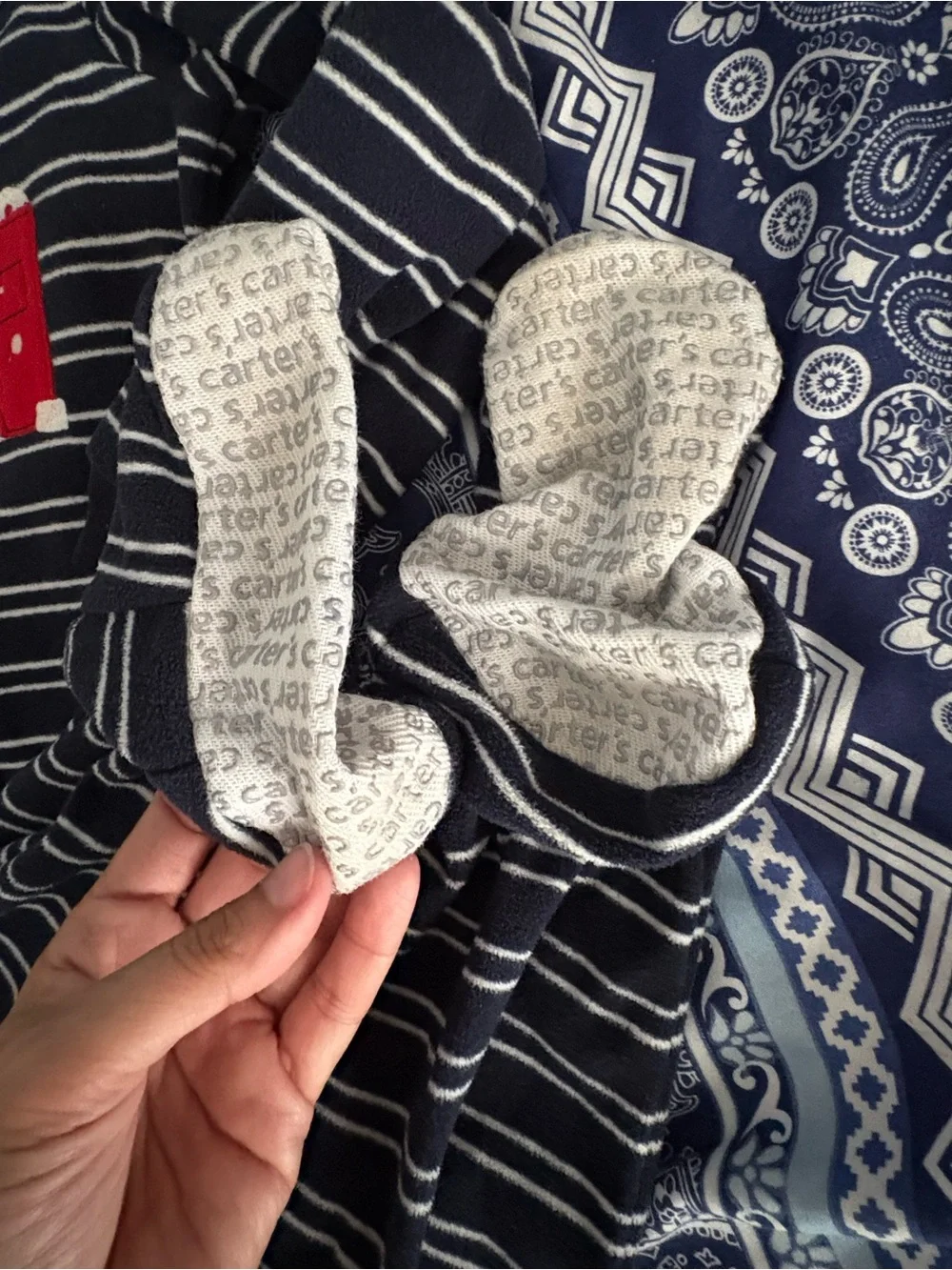 Carter’s 4T Zip-Up Sleep-n-Play Fire Engine Pajamas
